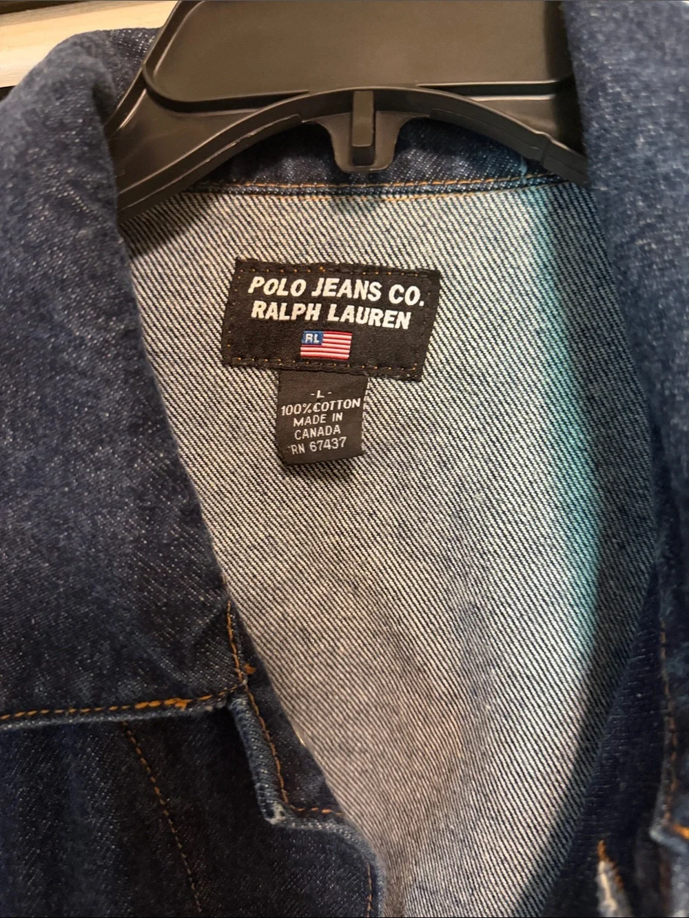 Polo by Ralph Lauren Dark Blue Denim Shirt Jacket